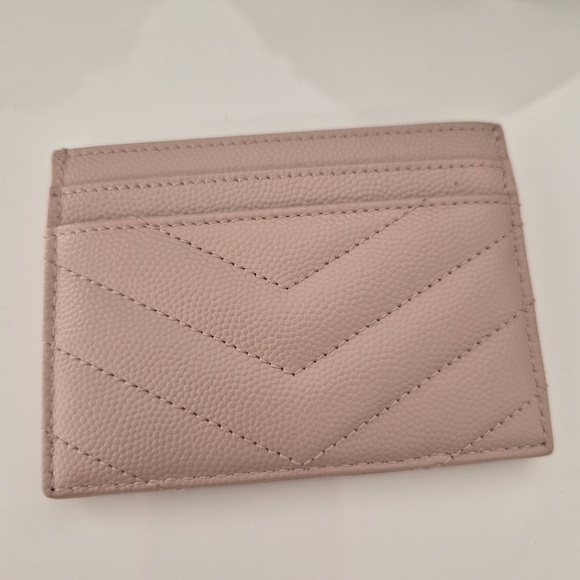 Authentic Saint Laurent YSL Card Case - Pale Blush - Used Twice - Picture 10 of 14